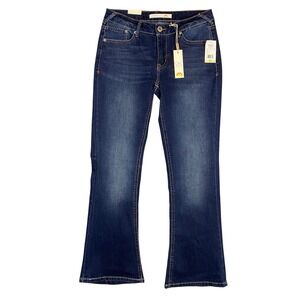 C&C California Bootcut Jeans Dark Wash Womens Size 4 Waist 27‎ NWT